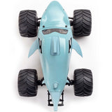 LOSI - 1/18 Mini LMT Megalodon 2S 4X4 RTR Brushed Monster Truck (Battery & Charger Included), Blue (LOS01026T3)