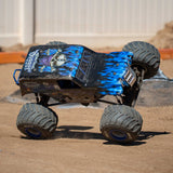 LOSI - 1/8 LMT 2.0 Son-Uva Digger 4X4 Solid Axle Brushless Monster Truck RTR, Blue (LOS04028T2)