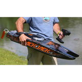PRO BOAT - Blackjack 42in 8S Brushless Catamaran RTR, Black/Orange (PRB08043T1)