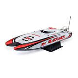 PRO BOAT - Blackjack 24in V2 Brushless Catamaran RTR, Vegas Offshore (PRB08049T2)