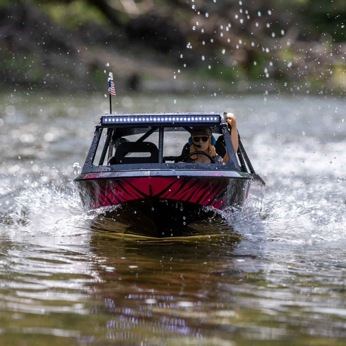 PRO BOAT - 1/6 Jetstream 24in Brushless Jet Boat RTR, Shreddy (PRB08051T1)