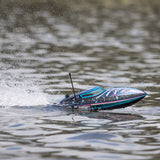 PRO BOAT - Recoil 2 18in Self-Righting Brushless Deep-V RTR (Battery & Charger Included), Shreddy (PRB08053T1)