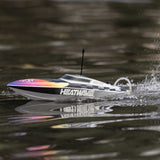PRO BOAT - Recoil 2 18in Self-Righting Brushless Deep-V RTR (Battery & Charger Included), Heat Wave (PRB08053T2)