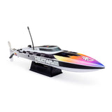 PRO BOAT - Recoil 2 18in Self-Righting Brushless Deep-V RTR (Battery & Charger Included), Heat Wave (PRB08053T2)