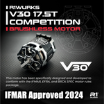 R1WURKS V30 17.5T ROAR, IFMAR, NZRCA Approved