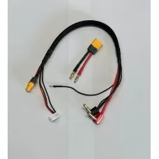 V2 Premium 4-5mm Stepped 90 Degree Easy Pull Bullet - XT60 Charge Lead