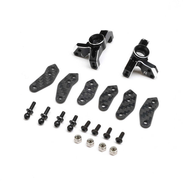 TLR - Spindle Set, Aluminium, Black: 22S Sprint (TLR-1062)