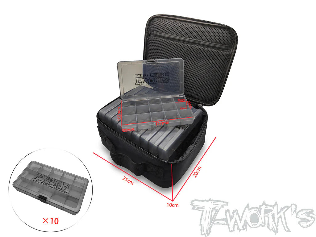 T-Works 15 slot hardware storage cases