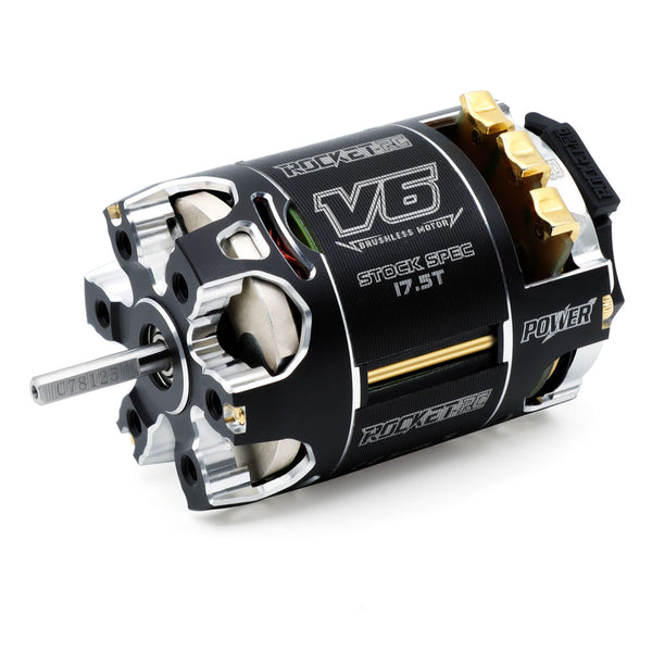 Rocket 540-V6M Sensored Motor Light-Weight STOCK SPEC 17.5T