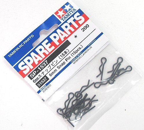 Tamiya 6mm Snap Pin 15pcs