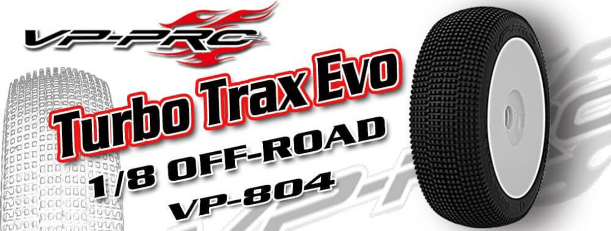 VP-PRO 804 Turbo Trax Evo V2 Buggy Pre-Glued (pair)