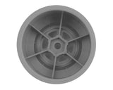 DE RACING - Gambler Rear Wheels with 12mm Hex / AE -TLR-Losi 22S Sprint / SILVER (4 PC) 1.7/2.2in (DER-GLR-AS)
