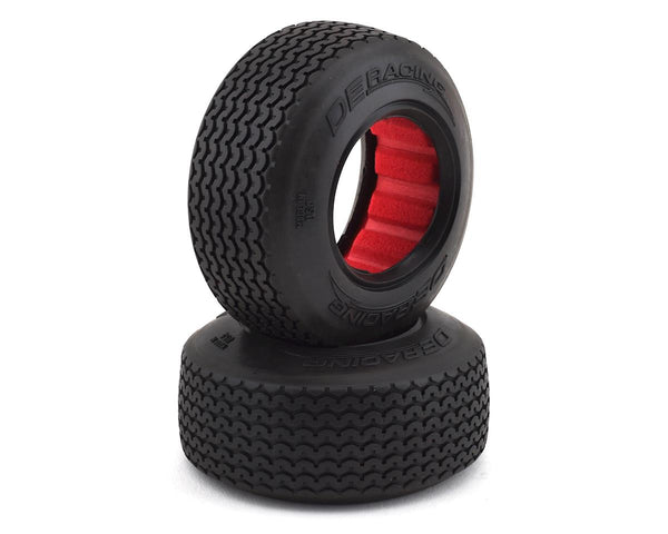 DE RACING - Outlaw Sprint Front Tyres 2.2/1.7 / D30 Compound / With Inserts (DER-OSF1-D3)