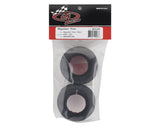 DE RACING - Regulator Late Model Rear Tyres / D30 Compound / With Inserts 1.7/2.2in (DER-RLR1-D4)