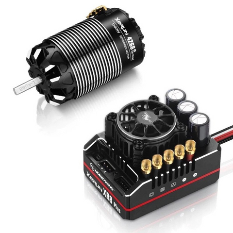 Hobbywing Xerun XR8 Plus G2S Brushless ESC/4268SD G3 Motor Combo (2200kV)