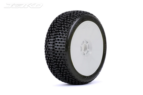 JETKO DIRT SLINGER 1/8 Buggy Pre-Glued Tires (pair)