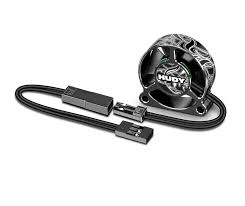 Hudy: Hudy Alu Rc Fan 30mm - Side Mount 2 Hole (293101)