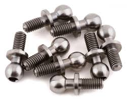 High Precision 64 Titanium Ball Stud 4.8mm x 6mm 8pcs
