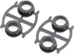 Plastic Adjustment Ball Bearing Hub, 4 pcs (D10427)