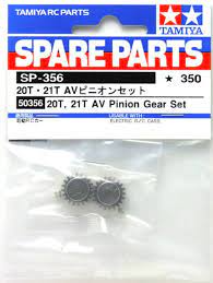 Tamiya AV Pinion Gear Set 20T,21T