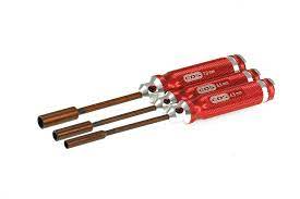 Team Eds Nut Driver Set 4.5, 5.5, 7.0x100mm