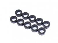 3X5.5X2MM ALUMINUM SPACER (BLACK), 10 PCS (D10197)