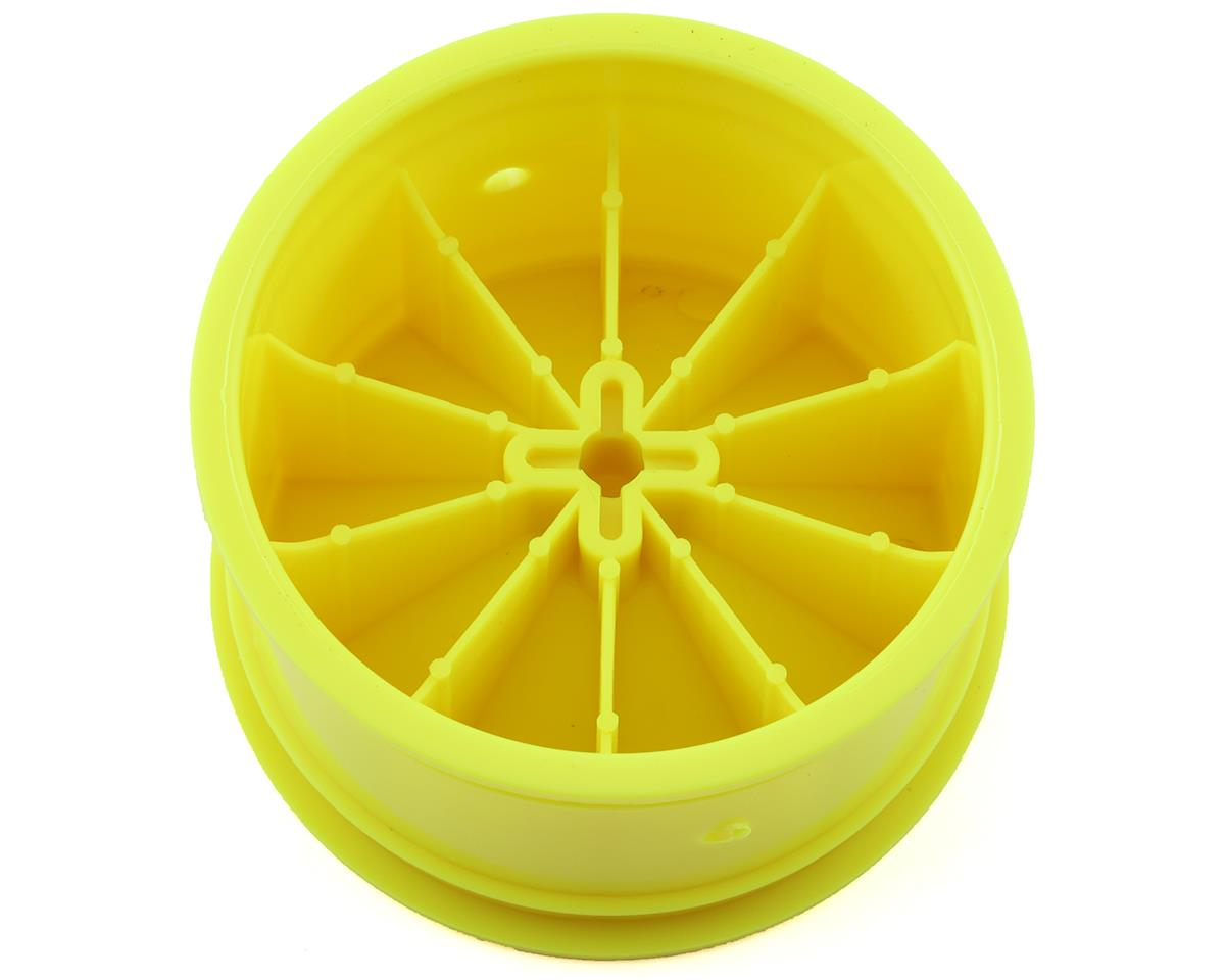 JConcepts Mono 2.2 Rear Wheels (Yellow) (4) (RC10)