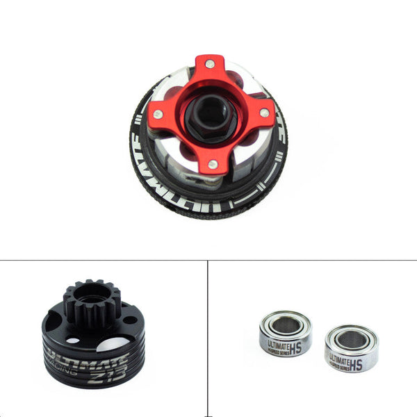 ULTIMATE - Aluminium Compak 4 Pro Clutch B10 with Z13 Clutch Bell & Bearings (UR0643-B10)