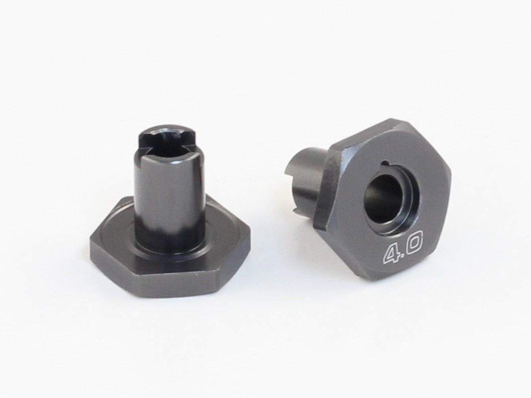 Destiny 4mm Aluminum Wheel Hub, 2 pcs (O10138)