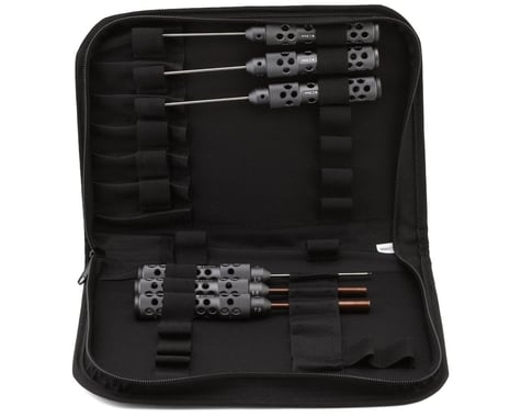 ProTek RC 6-Piece Metric Hex & Nut Driver "TruTorque" 1/10 Surface Tool Set w/Carrying Case