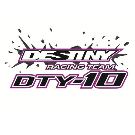 Destiny DTY-10 Graphite Upper Deck, Front, Split Type D Wave Shape (2.0mm) (O10456)