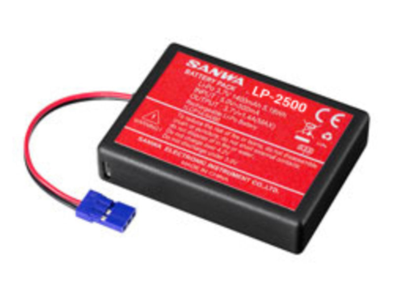 Sanwa LP1-2500 1S LiPo transmitter battery