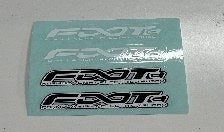 SPARKO - F8Te model number sticker (F89017-BK)