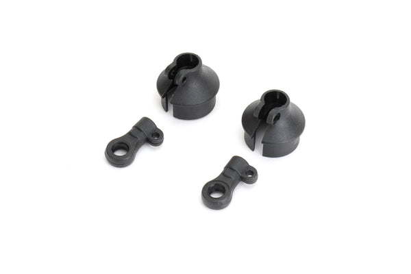Sparko F8 - Spring Cups & Shock Rod Ends Set x2 (F81026)