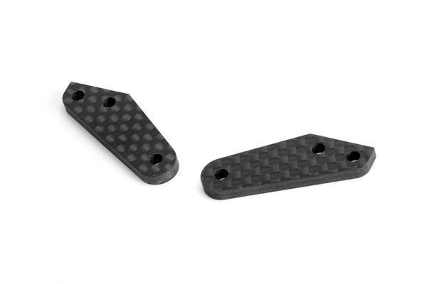 Sparko F8 - Carbon Fiber Steering Knuckle Plate (R=L) 3.0mm (2pcs) (F83001-30)