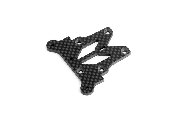SPARKO - F8 RTR Front Top Plate 3.0mm (Black) (F84090-B) (photo shows the standard version; RTR part is black)