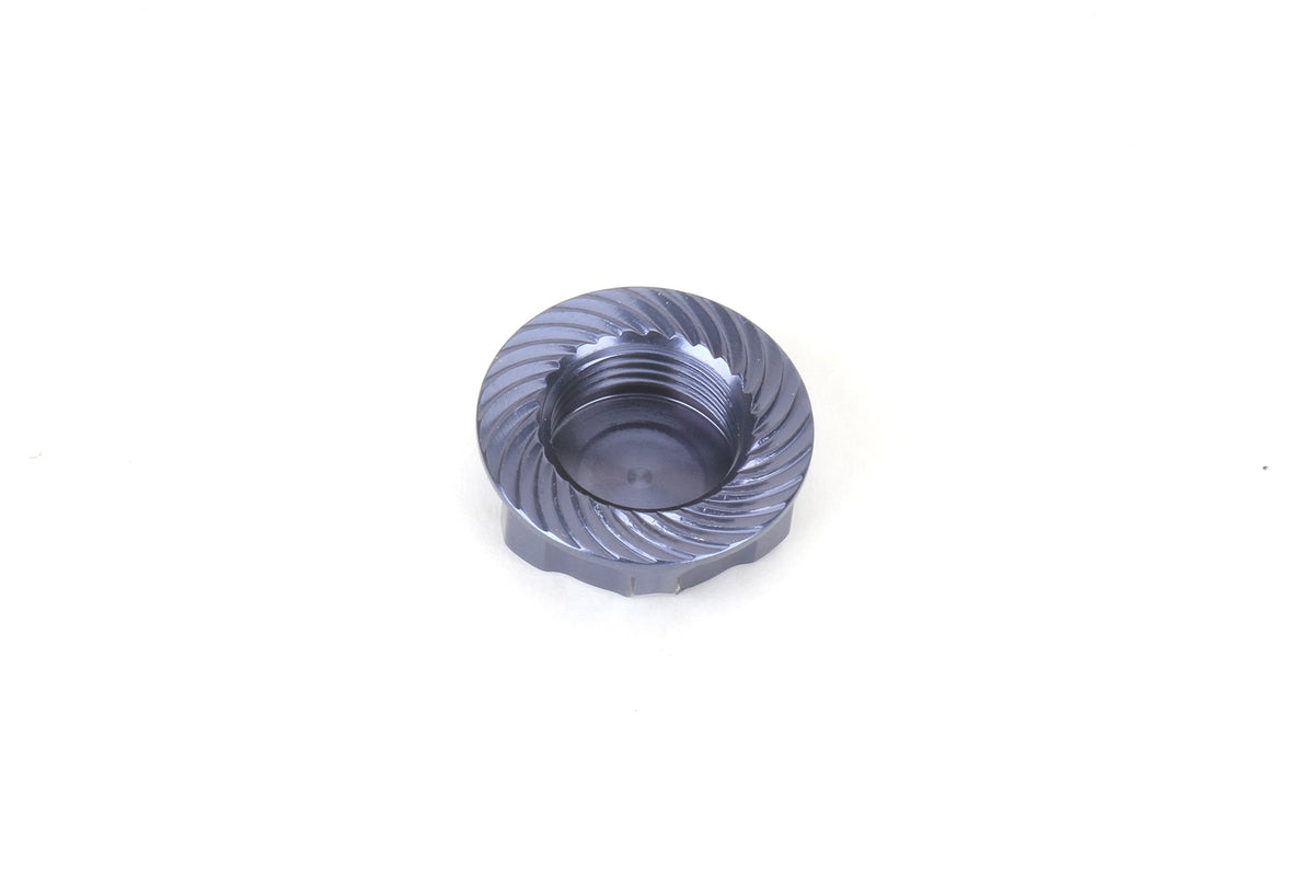 Sparko F8 - 7075 17mm Aluminum Covered Serrated Wheel Nut (Dark Blue)4PCS (F84054OP)
