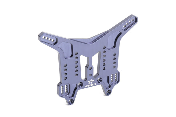SPARKO - F8T/8Te 7075 Aluminum Rear Shock Tower (Dark Blue) (F84066)