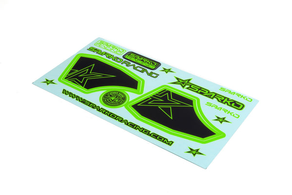 SPARKO - Wing Sticker-Green for Optional (F89005-GR)