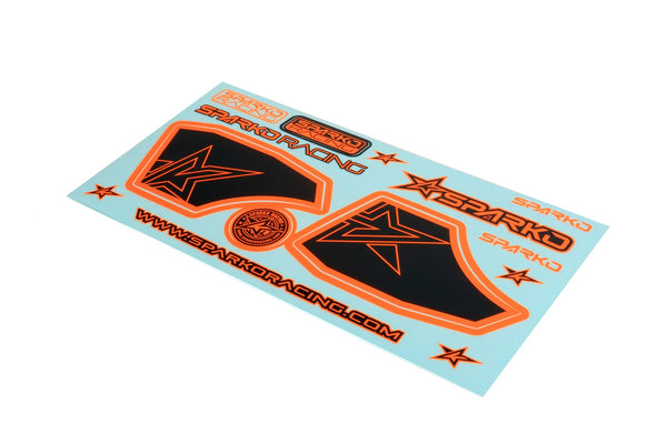 Sparko F8 - Wing Sticker Set Orange (F89005-OGOP)