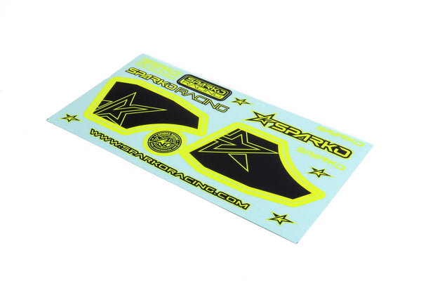 Sparko F8 - Wing Sticker Set Yellow (F89005-YLOP)