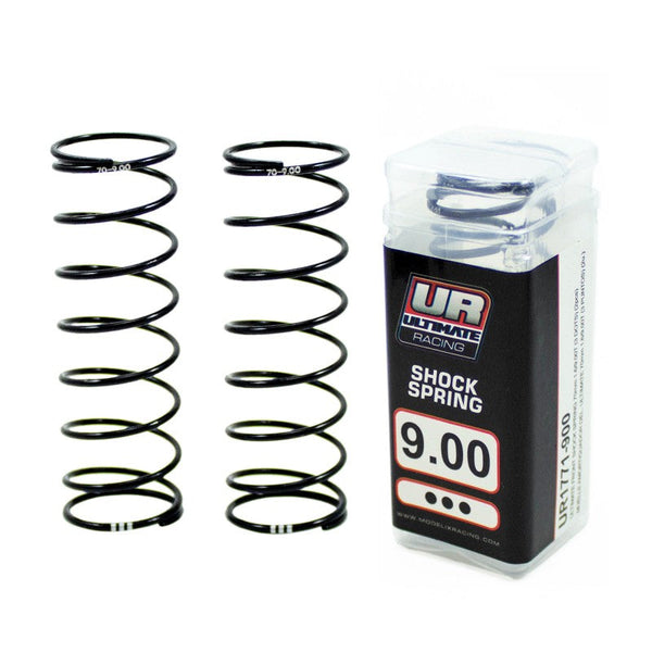ULTIMATE - Ultimate Front Shock Spring 70mm 1.6/9.00T (3 Dots) (2pcs) (UR1771-900)