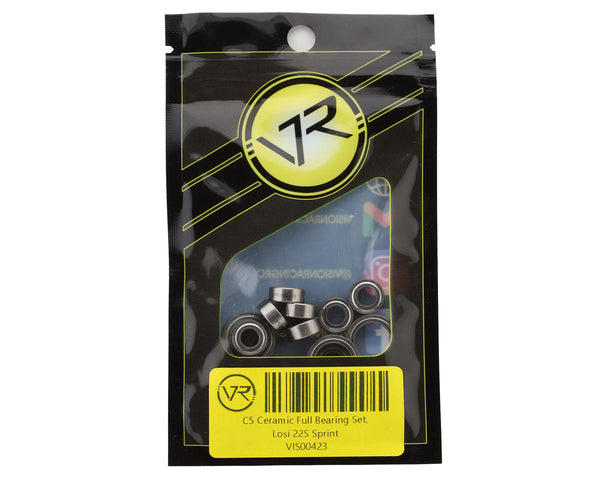 VISION RACING - C5 Ceramic Full Bearing Set - Losi 22S Sprint (VRC00423)