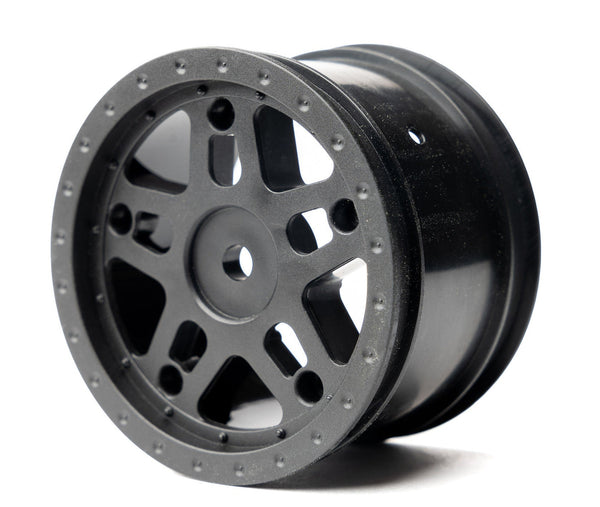 WHITZ RACING - Whiplash Rear 2.2" 12mm Sprint Car Wheels with Coloured Covers (2)