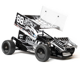 WHITZ RACING - 1/10 Whiplash Front 2.2" 12mm Sprint Car Wheels ONLY (2) (WRPWLFRT)