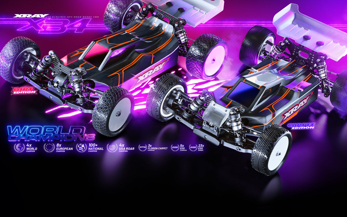 XRAY XB4D'26 - 4WD 1/10 Electric Off-Road Car - Dirt Edition