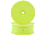 XRAY: 2WD Front Wheel Aerodisk With 12mm Hex - Yellow - Hard (2) (329910-Y)