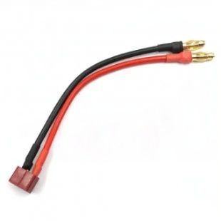 Yeah Racing 4mm Plug w/ T-Plug Connector Wire 15cm