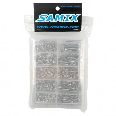 Samix Stainless Steel M3 Cap Head Screw Set W/ Box
