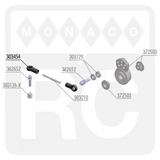 XRAY Ball Joint 4.9Mm - Open (4) (303454)